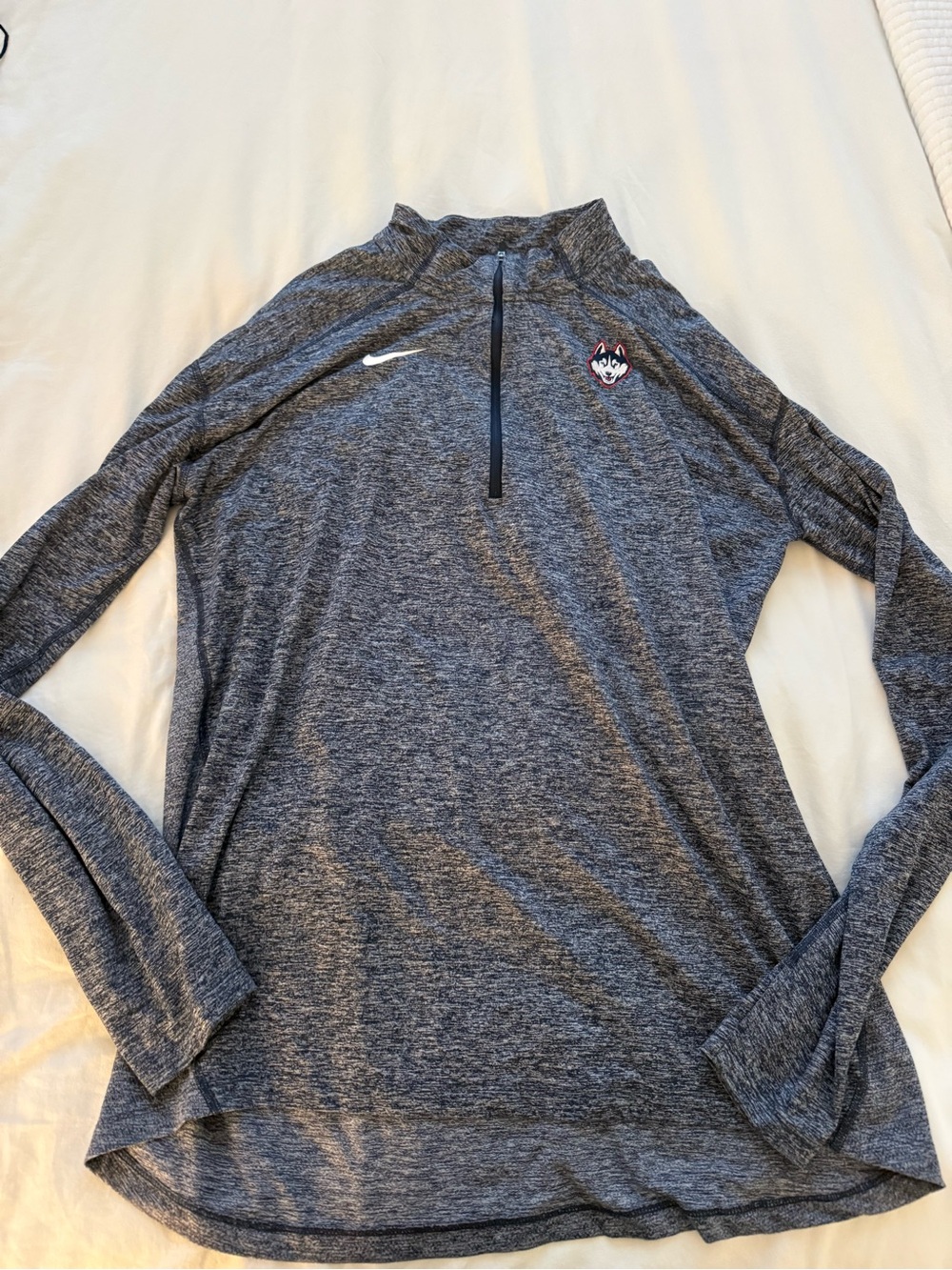 Nike Huskies navy Heather Quarter-Zip